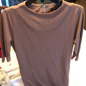 This shinestar dress is lined only in the front.